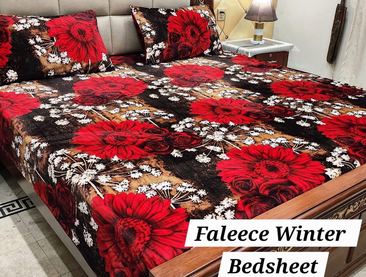 Fleece winter bedsheets