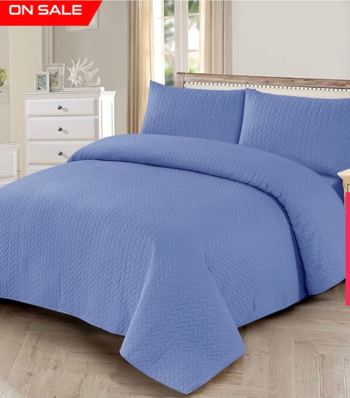Luxury bed spread set