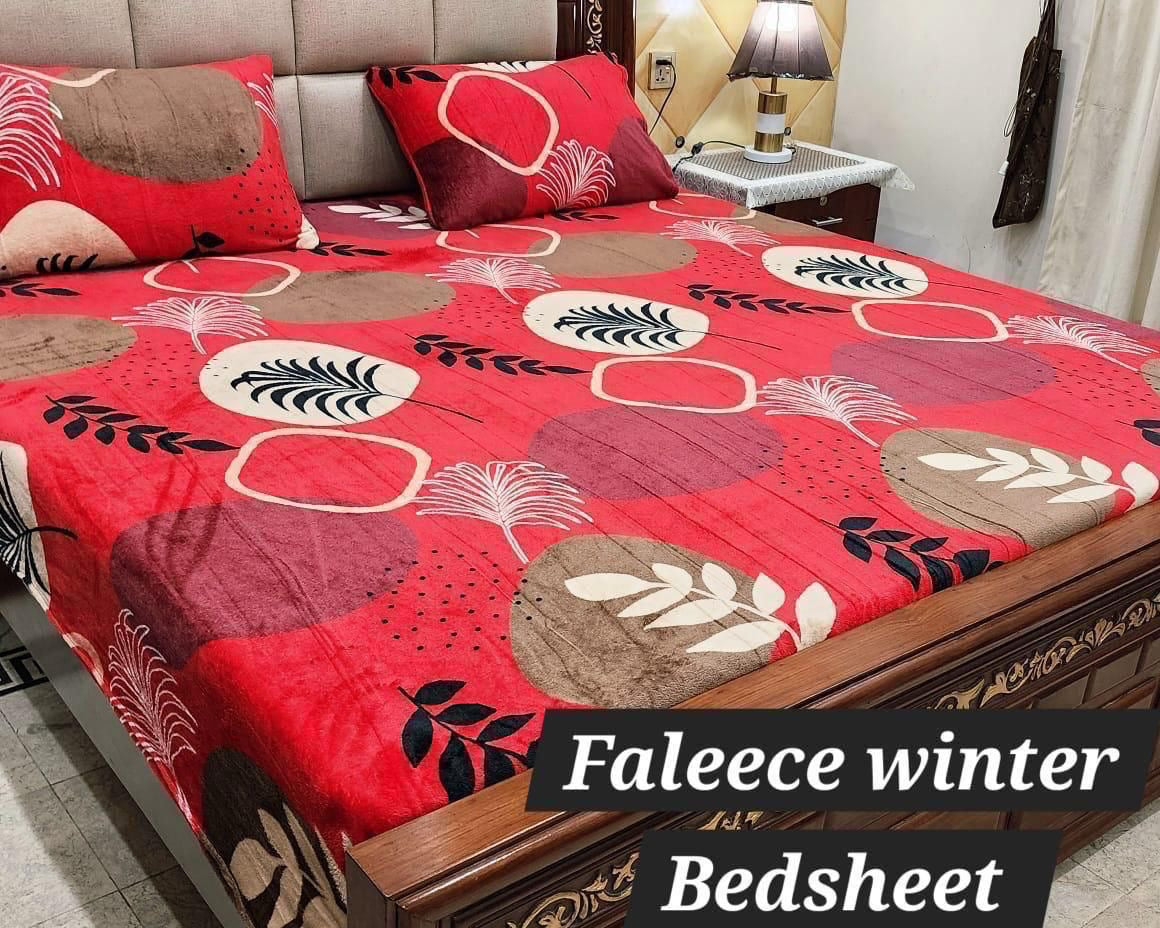 Fleece winter bedsheets
