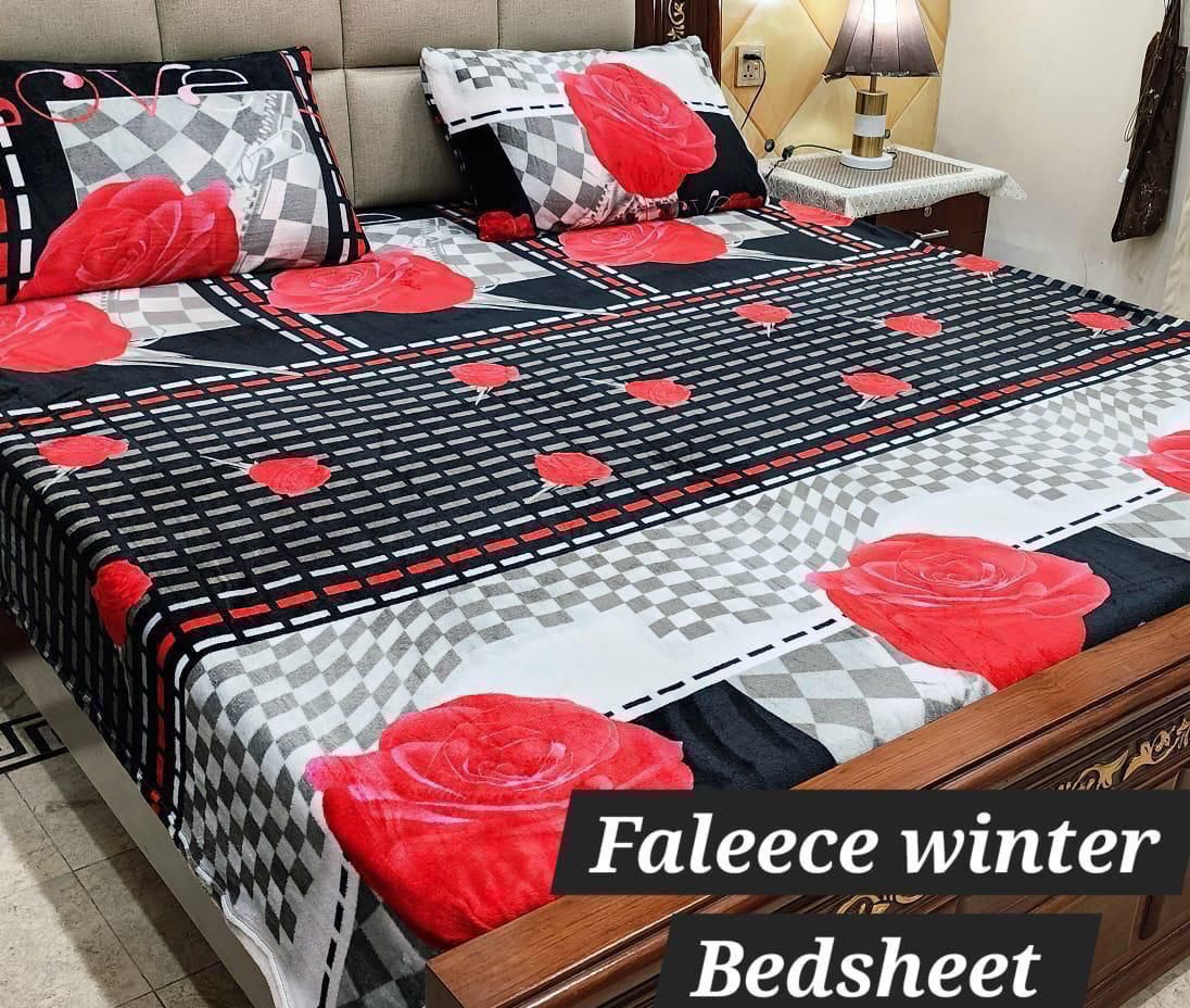 Fleece winter bedsheets