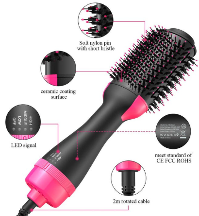 Hot Hair Brush