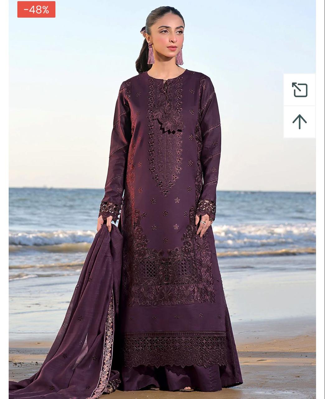 WINTER UNSTICHED DHANAK 3 PC