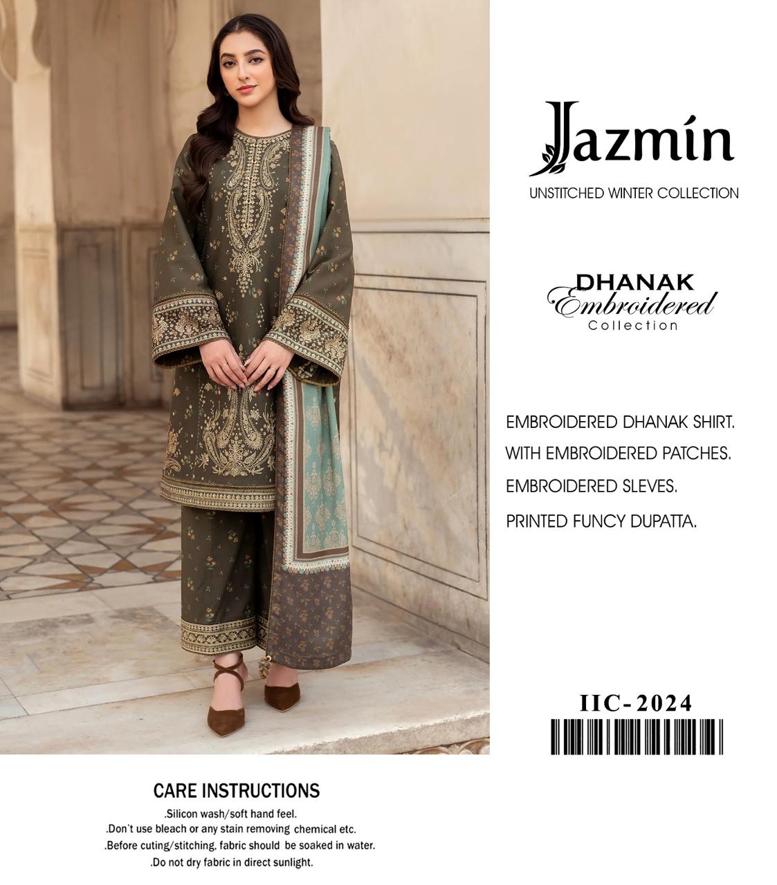 WINTER UNSTICHED DHANAK 3 PC