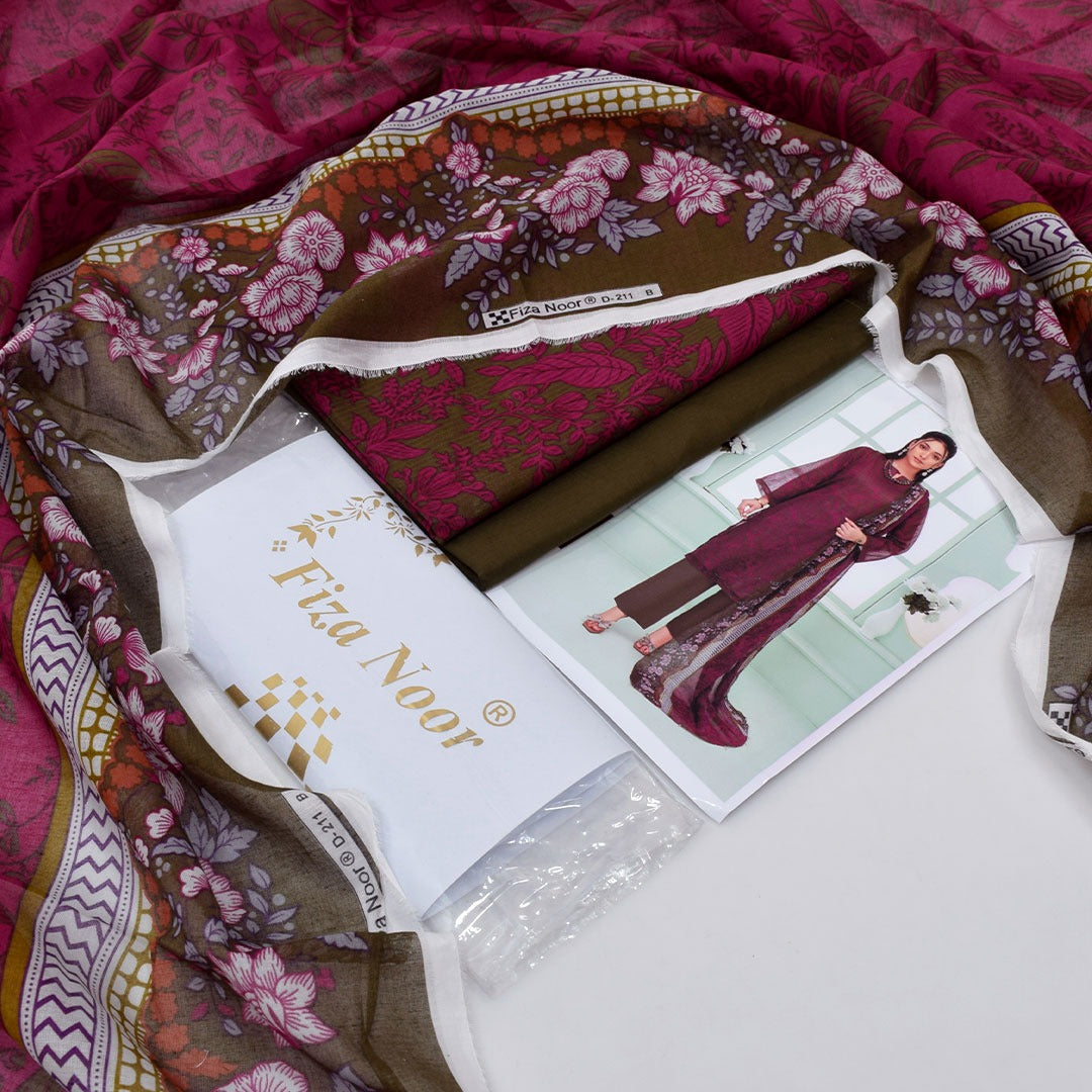 Fizza noor ladies 3piece