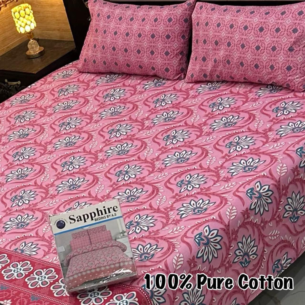 Pure cotton bedsheet
