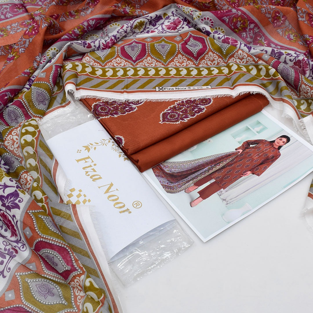Fizza noor ladies 3 piece