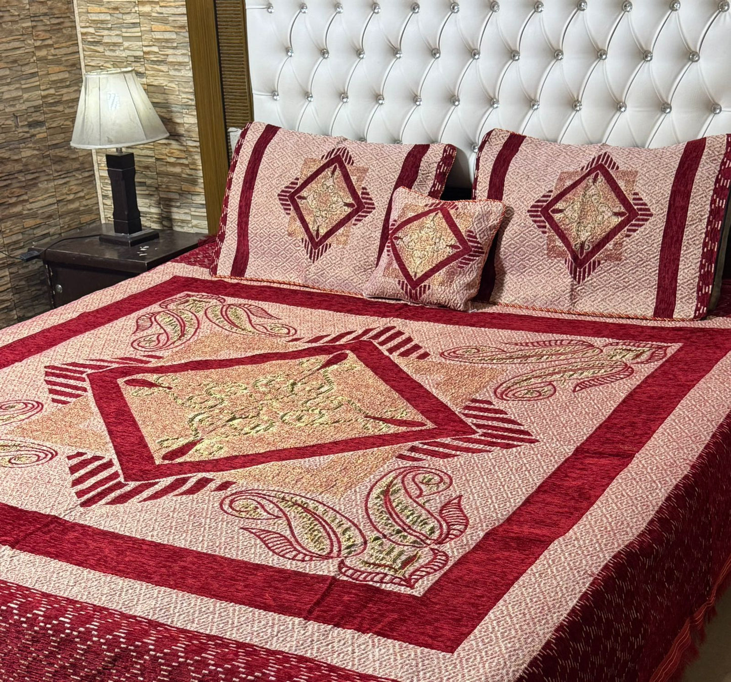 Bedsheets velvet jacquard