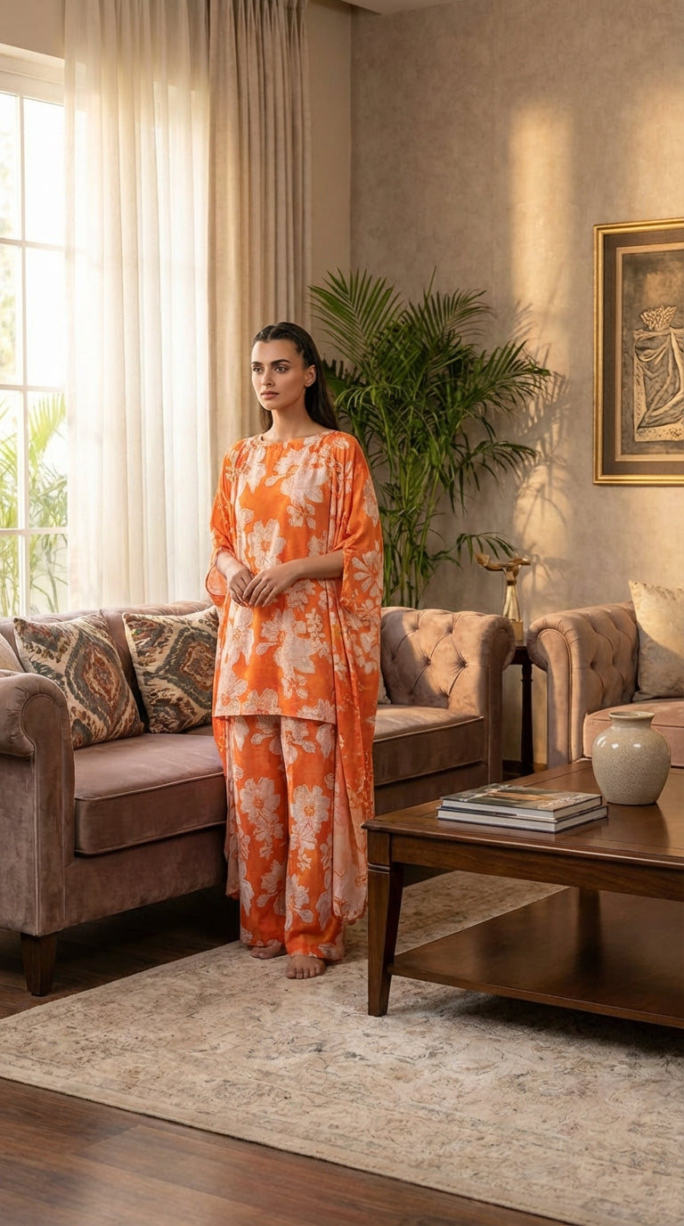 Gul Ahmed brand Ladies 3 Piece Lawn Suit – Unstitched – Summer Collection