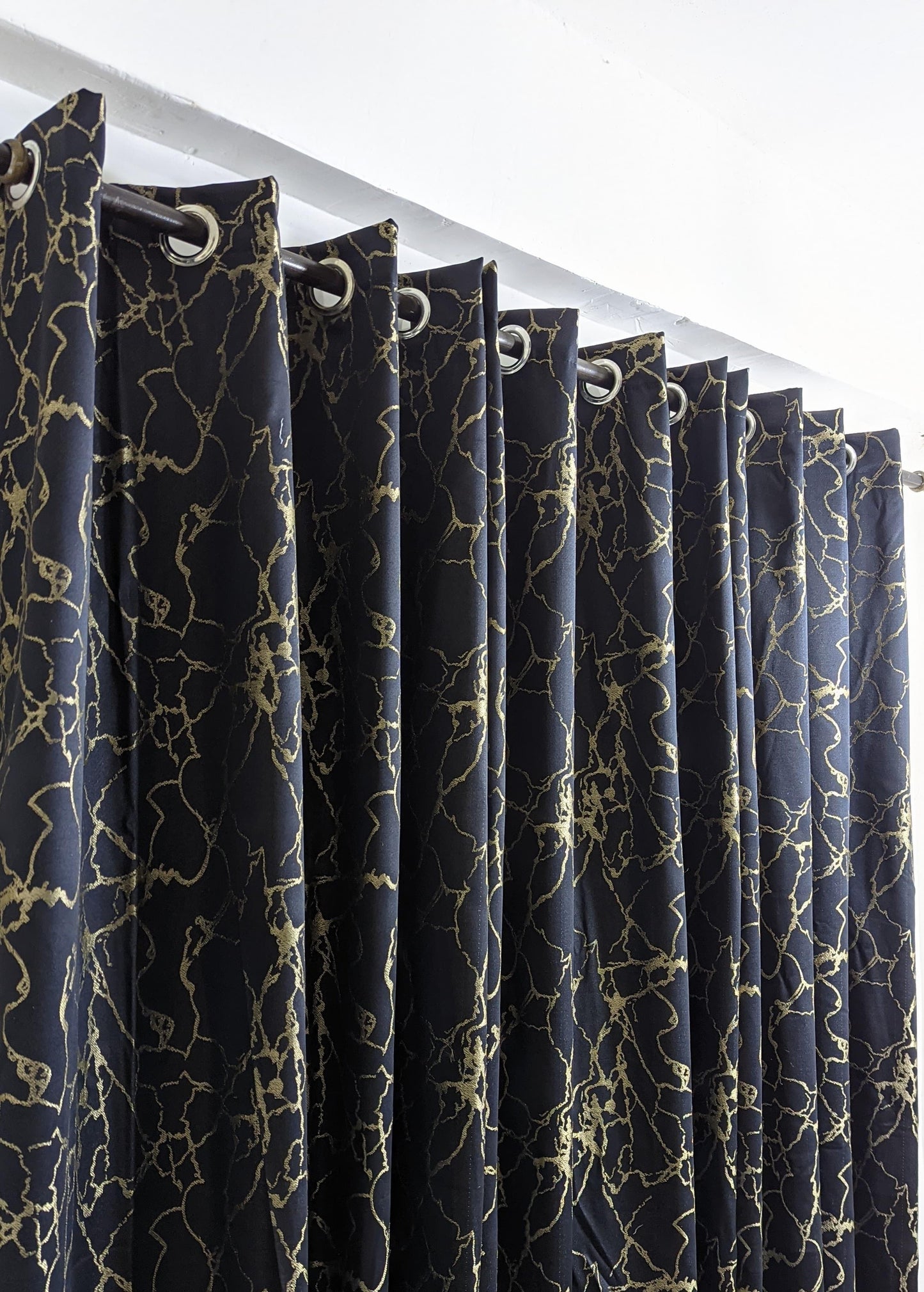 ✨ Velvet Curtain – Laser Design ✨(Ultra Soft)