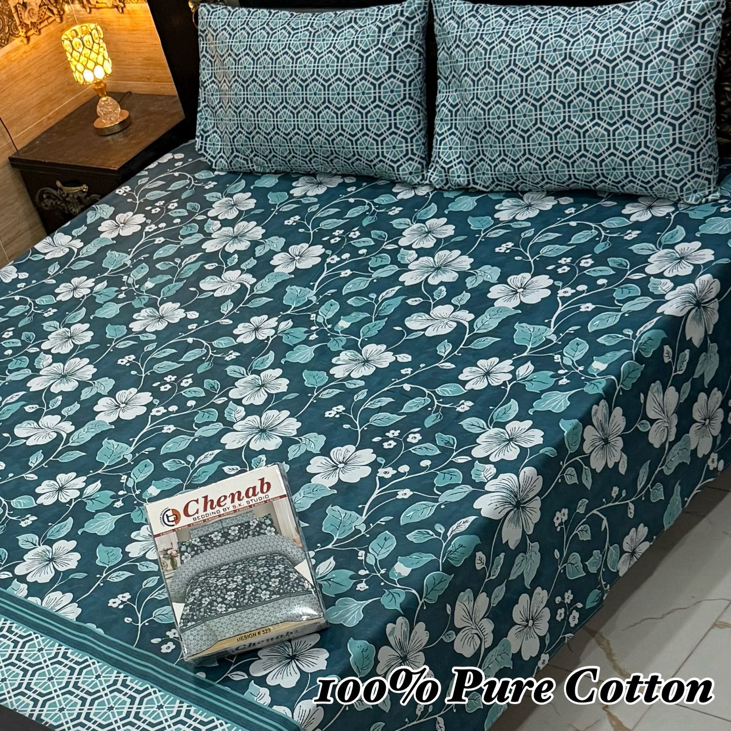 Pure cotton bedsheet