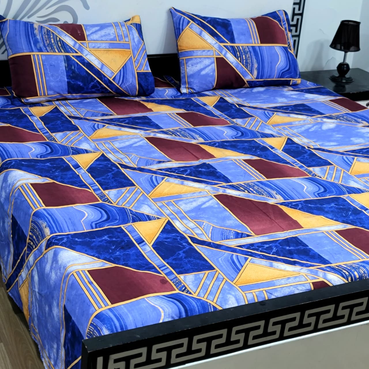 Crystal cotton bedsheet