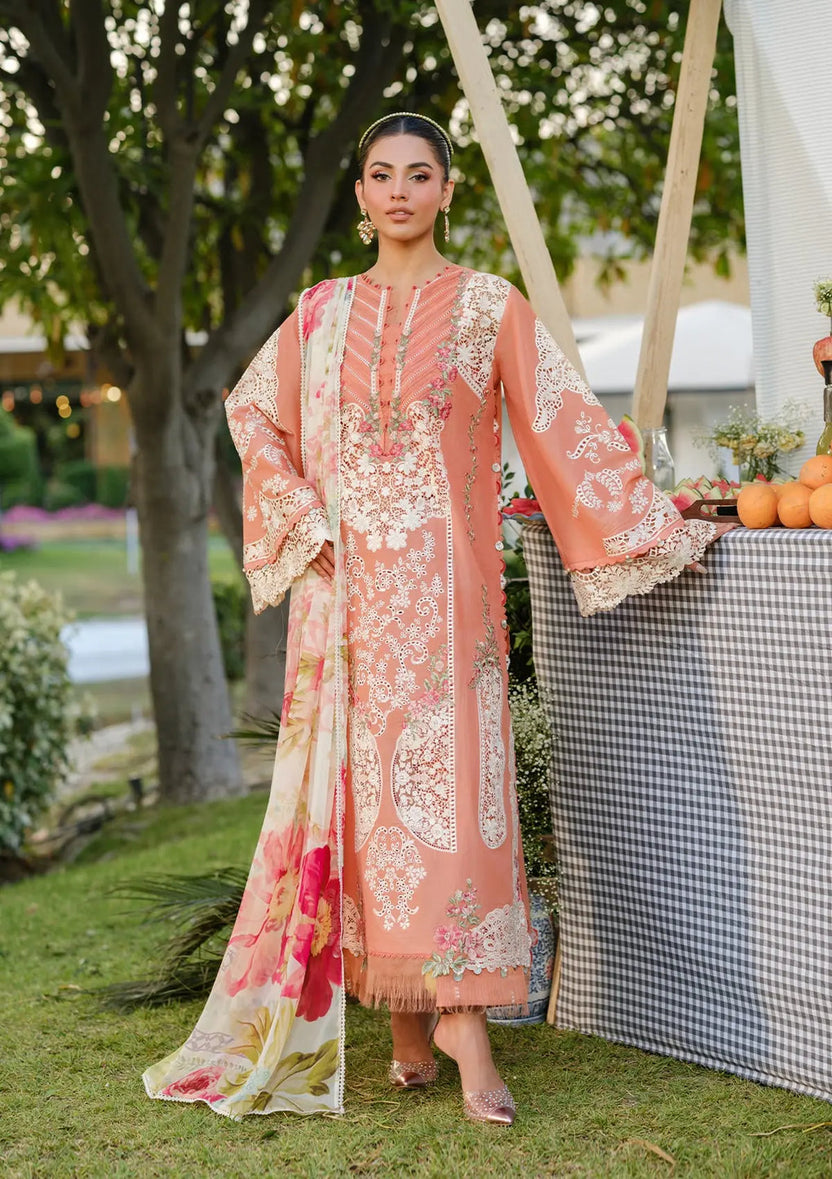 Summer Bloom – Embroidered Lawn