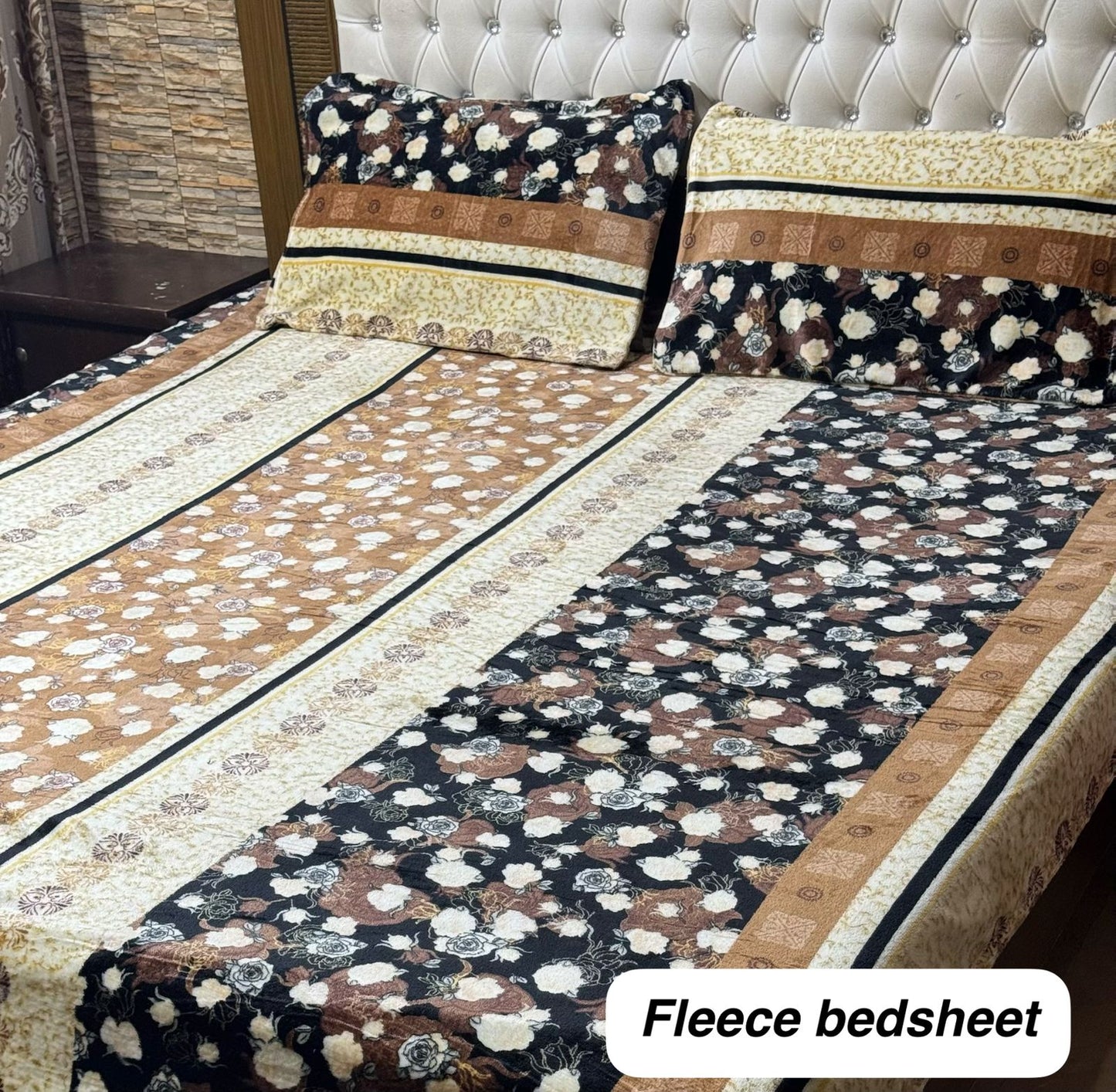 Fleece winter bedsheets