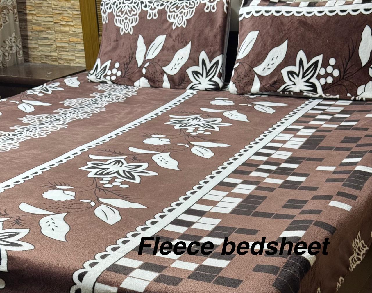 Fleece winter bedsheets