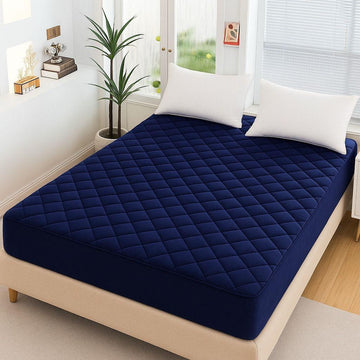 Quilted mattress cover