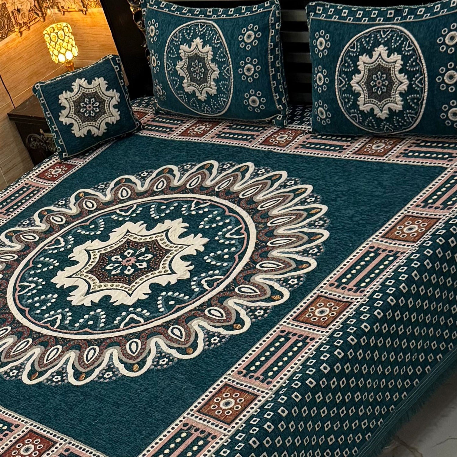 Velvet bedsheets 4 piece