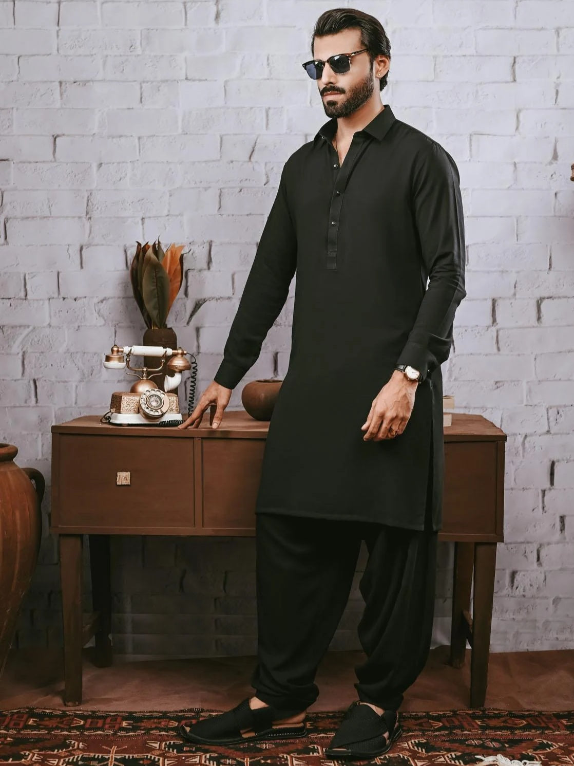 🌿 Men Wash & Wear Summer Suit – Premium Comfort Collection
