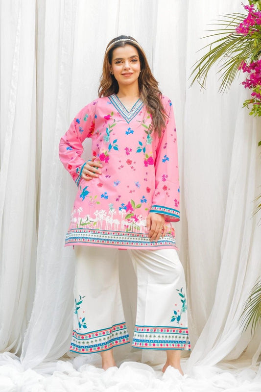 Silk printed lawn collection