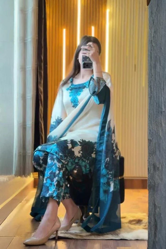 Silk printed lawn collection