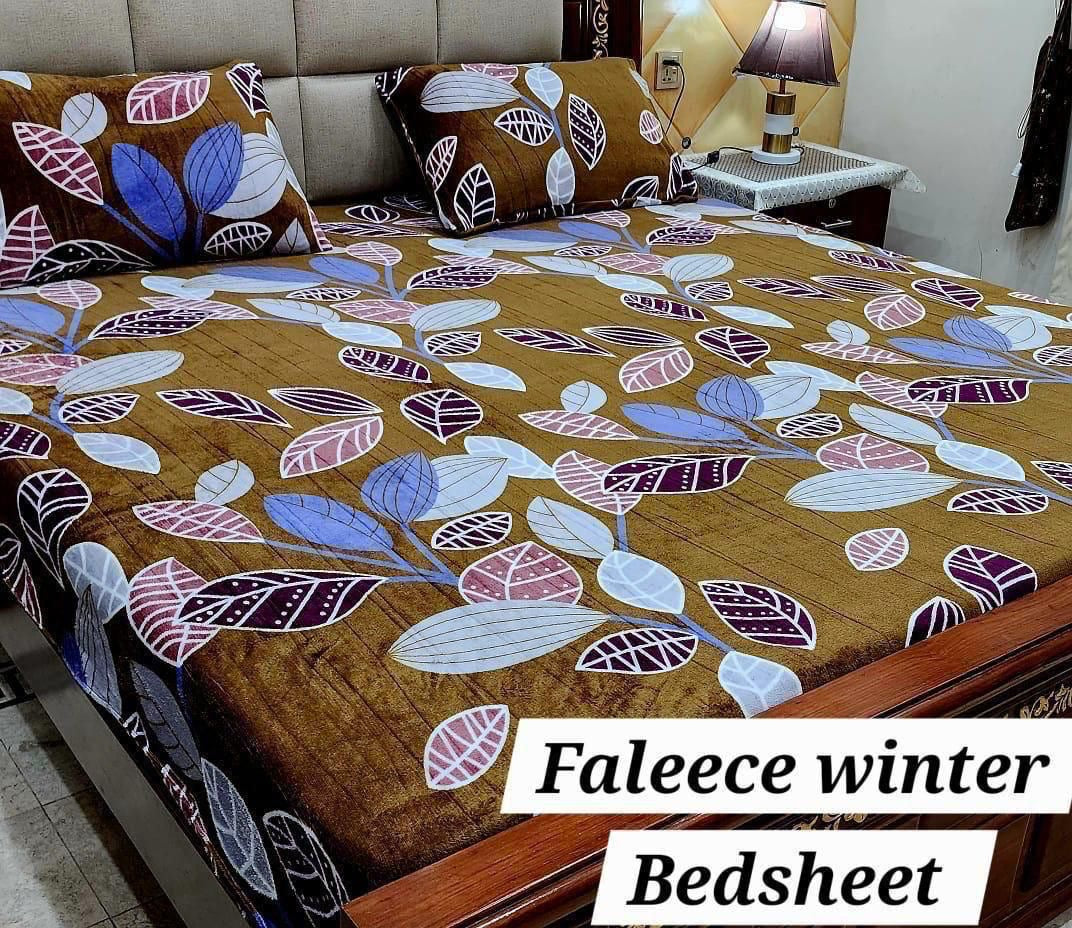 Fleece winter bedsheets