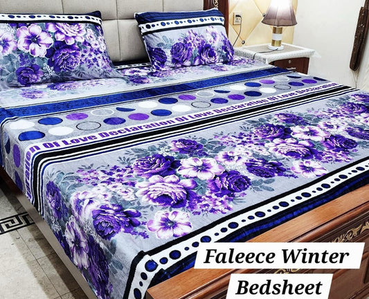 Fleece winter bedsheets