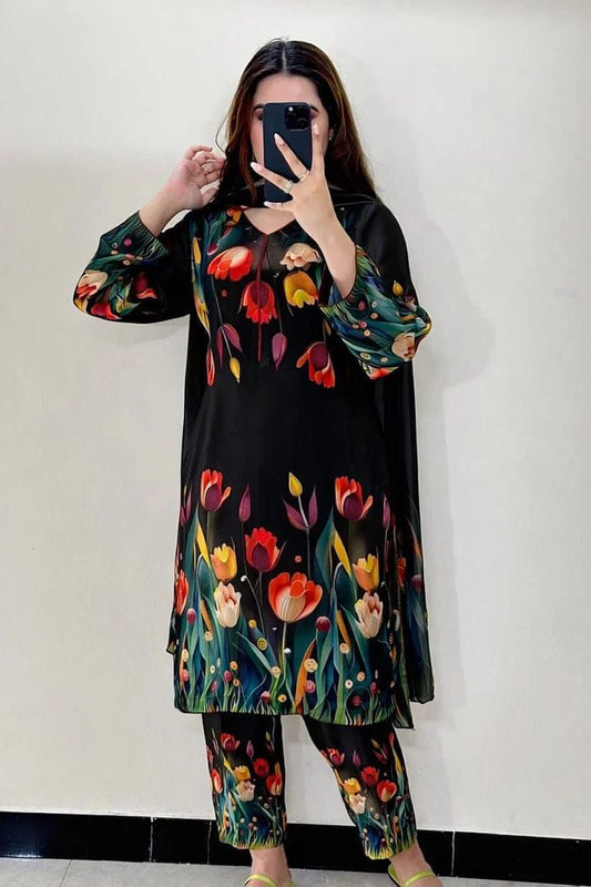 Silk printed lawn collection