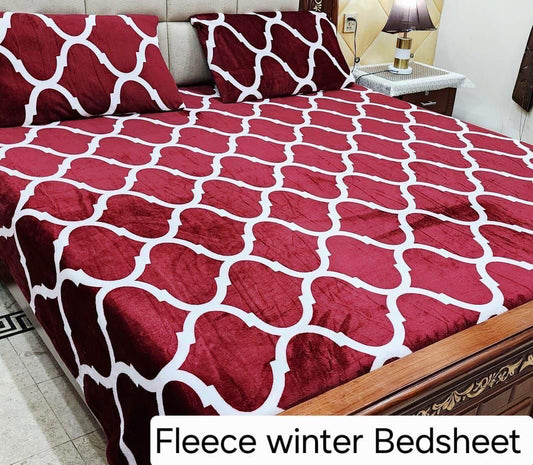 Fleece winter bedsheets