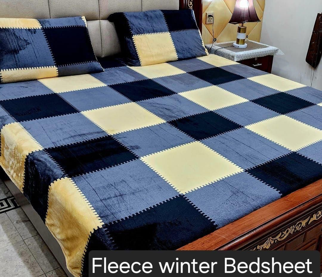 Fleece winter bedsheets