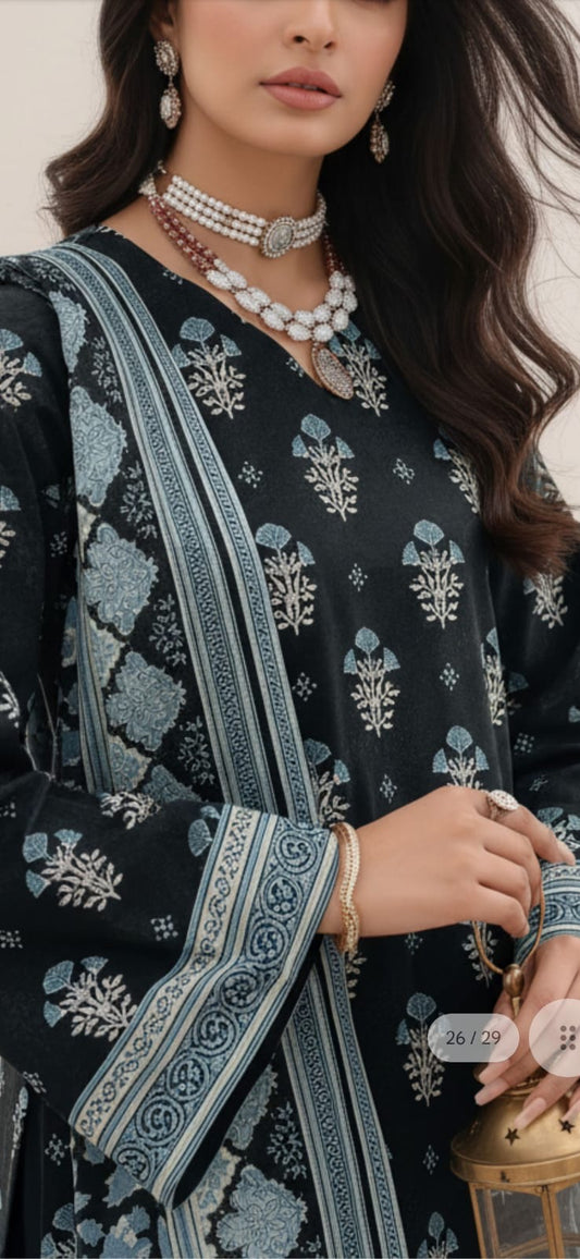 Summer Bloom – Embroidered Lawn