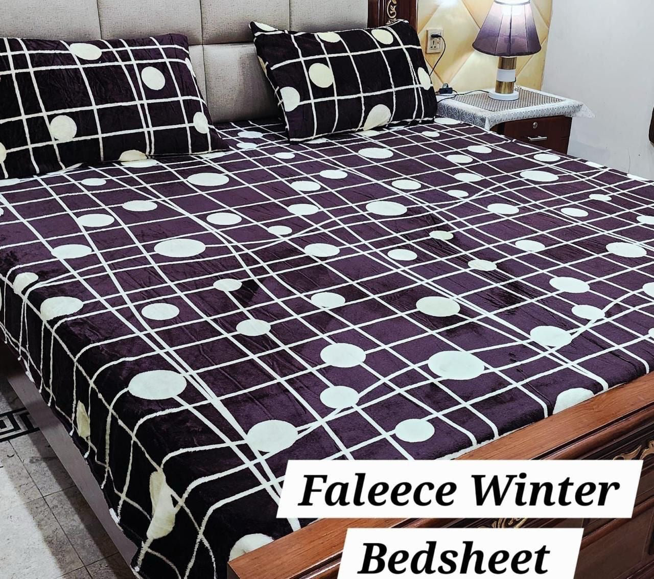 Fleece winter bedsheets