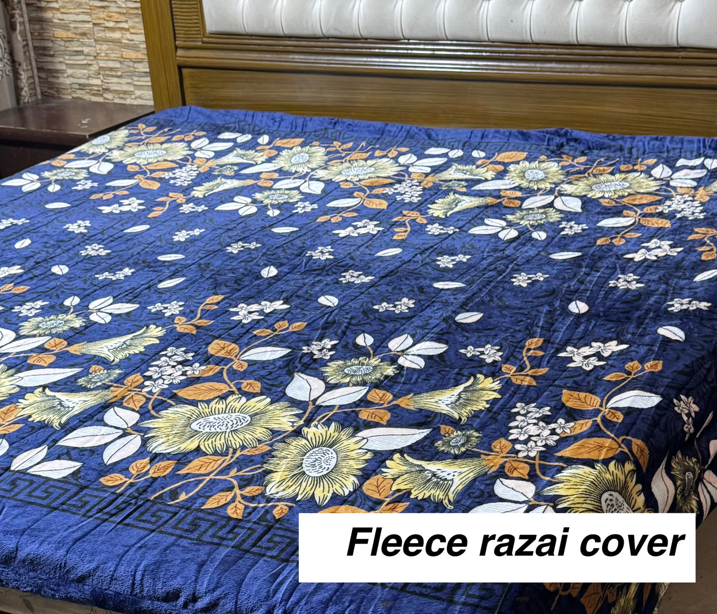 Luxury Fleece Razai Cover – Extra Warm & Comfortable
