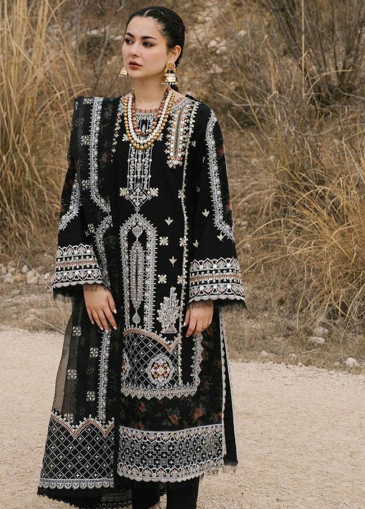 Qalamkar 3 pc unstiched suit