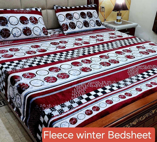 Fleece winter bedsheets