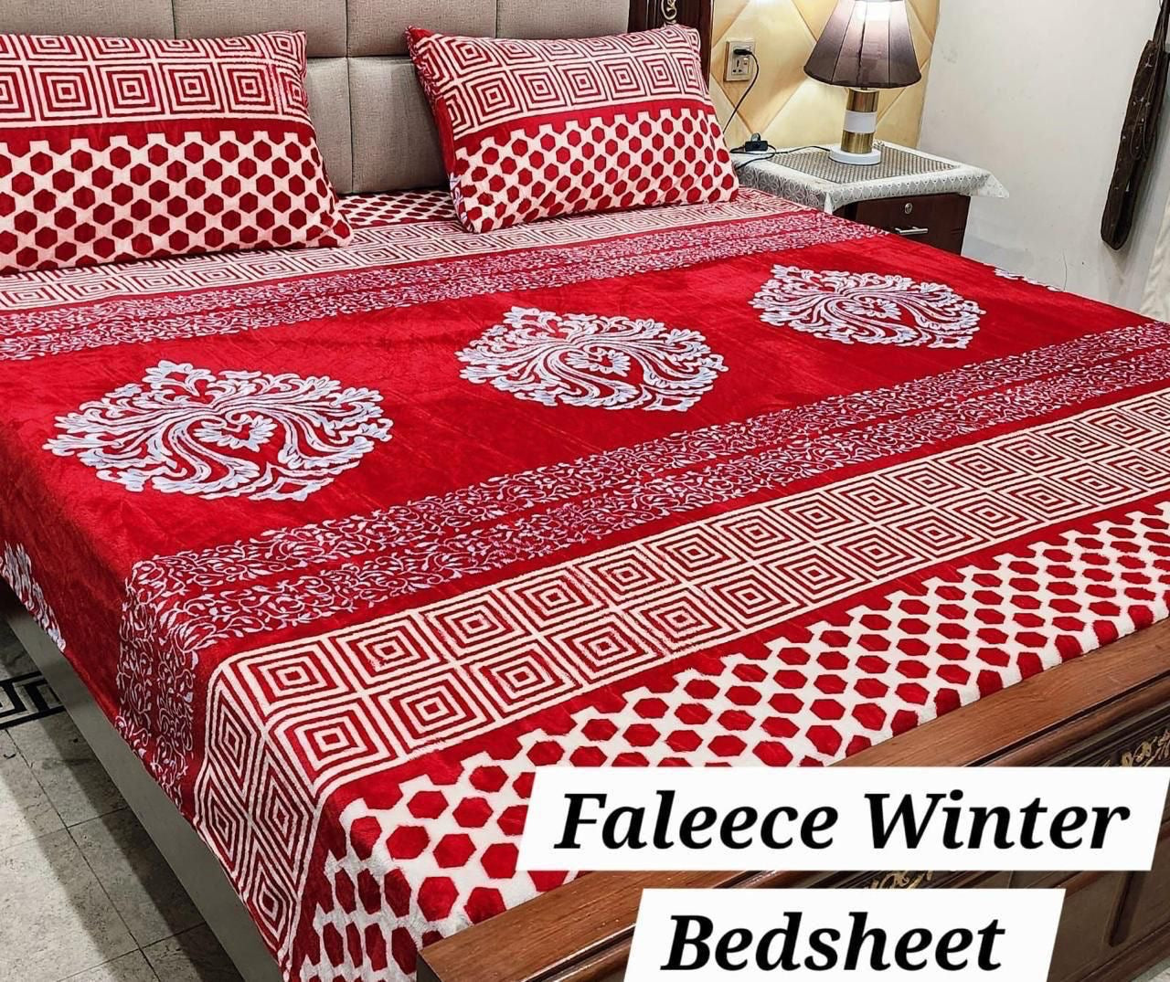 Fleece winter bedsheets