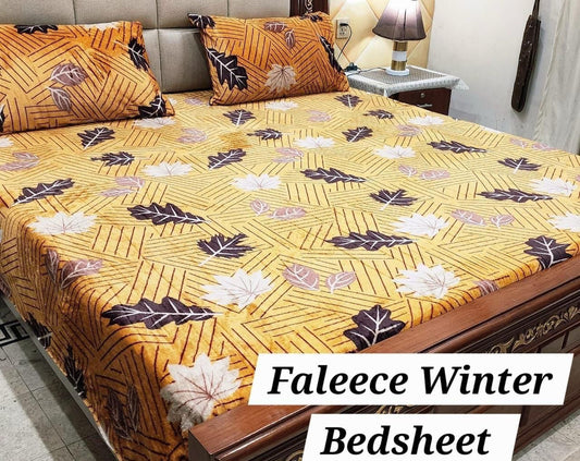 Fleece winter bedsheets