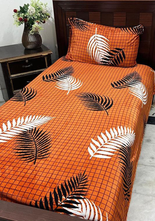 Single Fleece Bedsheet – Pair (2 Pieces) | Winter Soft & Cozy