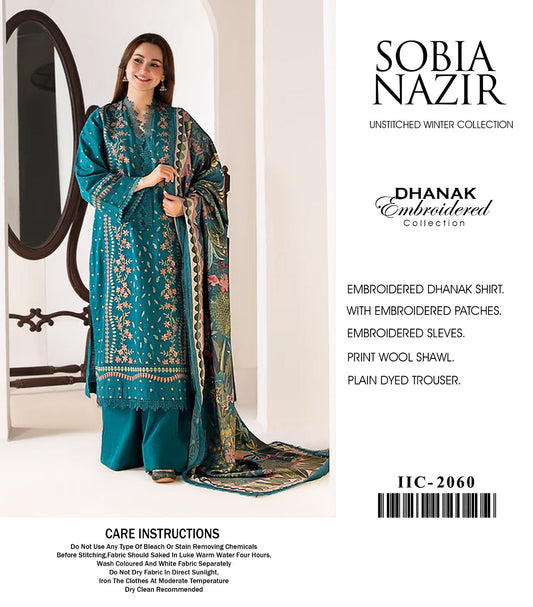 WINTER UNSTICHED DHANAK 3 PC