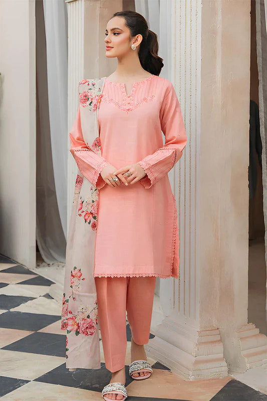 Summer Bloom – Embroidered Lawn