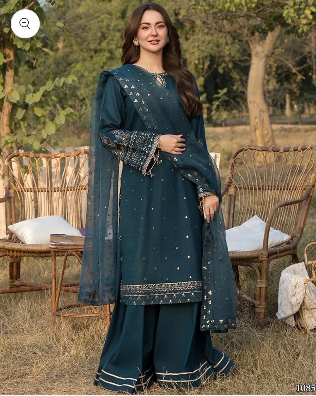 🍂*Coco Luxury Lawn Summer 3pc With Khaadi Net Dupatta BIC_2042*🍂