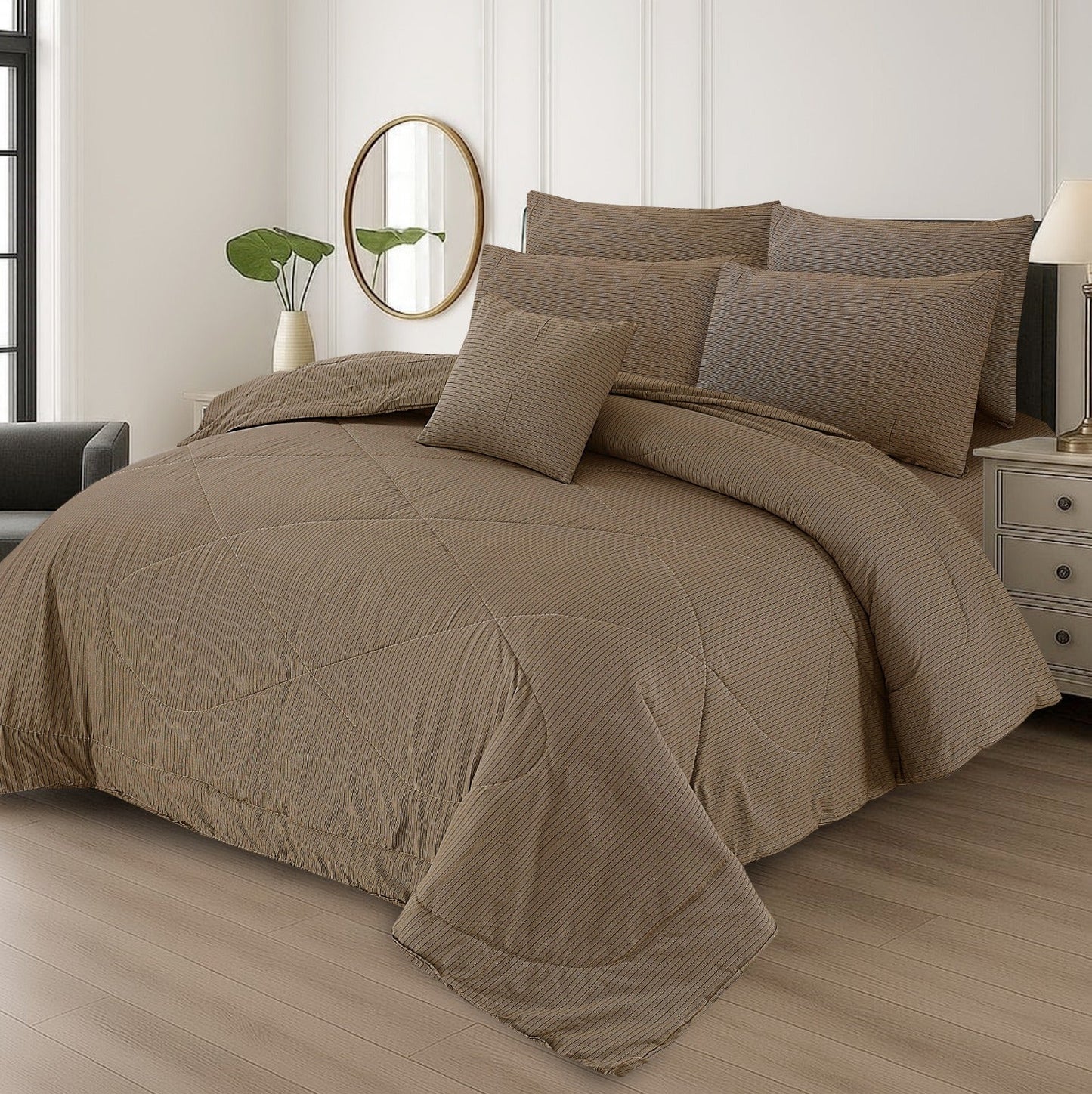 7 pcs Comforter Set Design MZk-338