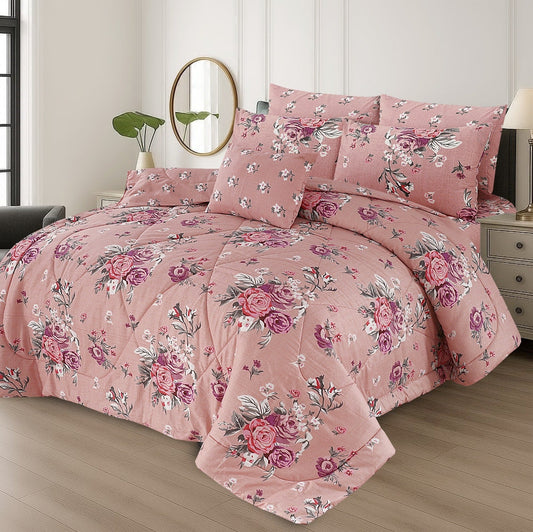 7 pcs Comforter Set Design MZk-316