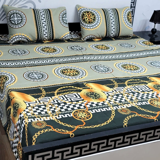 Crystal cotton bedsheet