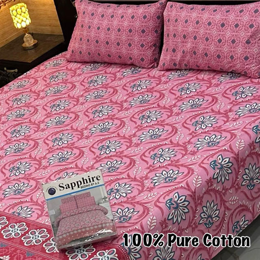 Pure cotton bedsheet