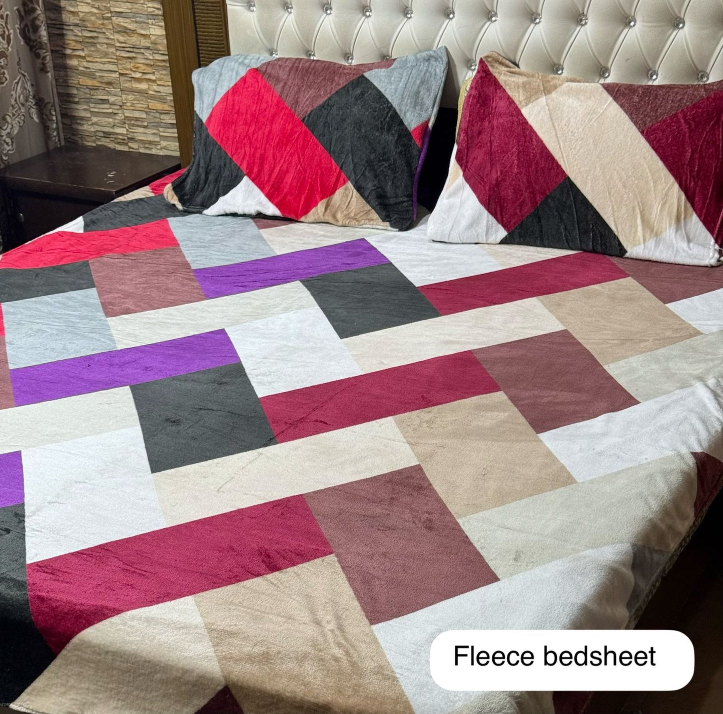 Fleece winter bedsheets