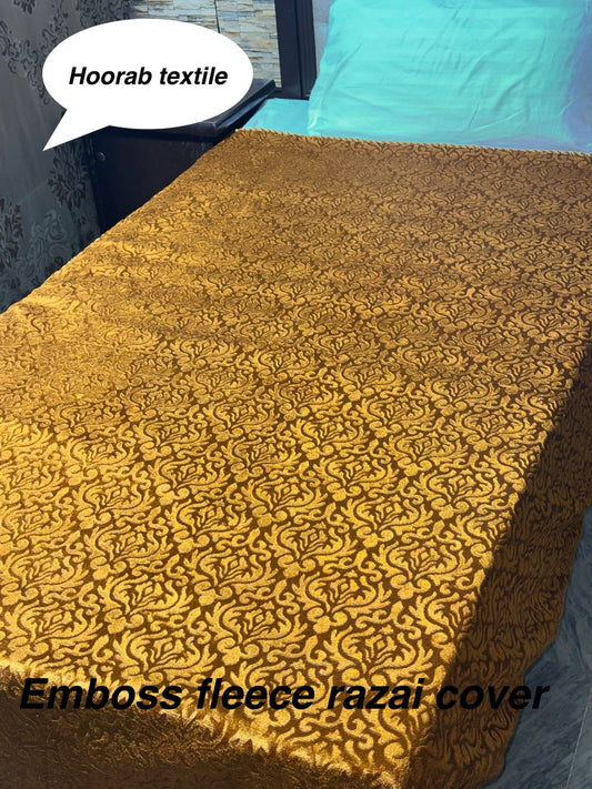 Single embose velvet