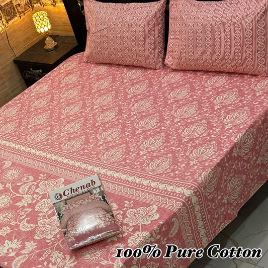 Pure cotton bedsheet