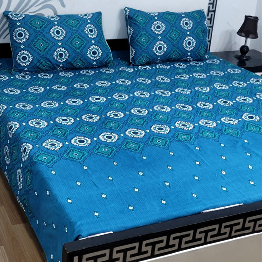 Crystal cotton bedsheet