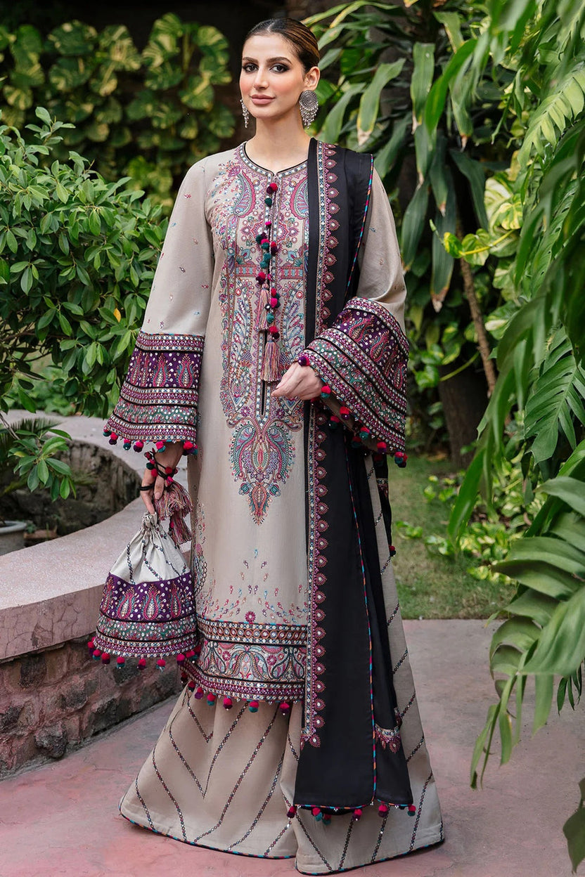 JAZMIN | Embroidered LAWN Unstitched 3PC Set