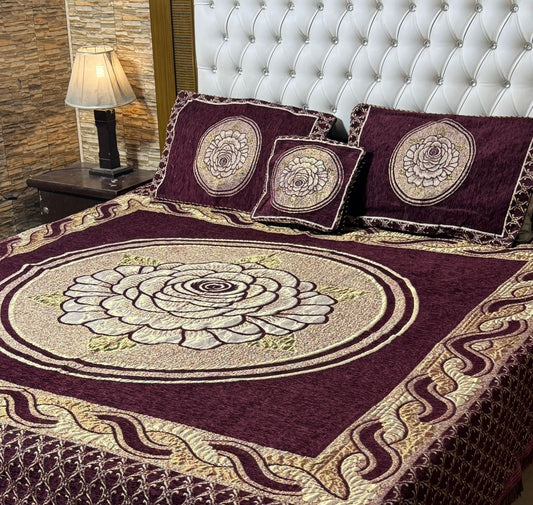 Bedsheets velvet jacquard
