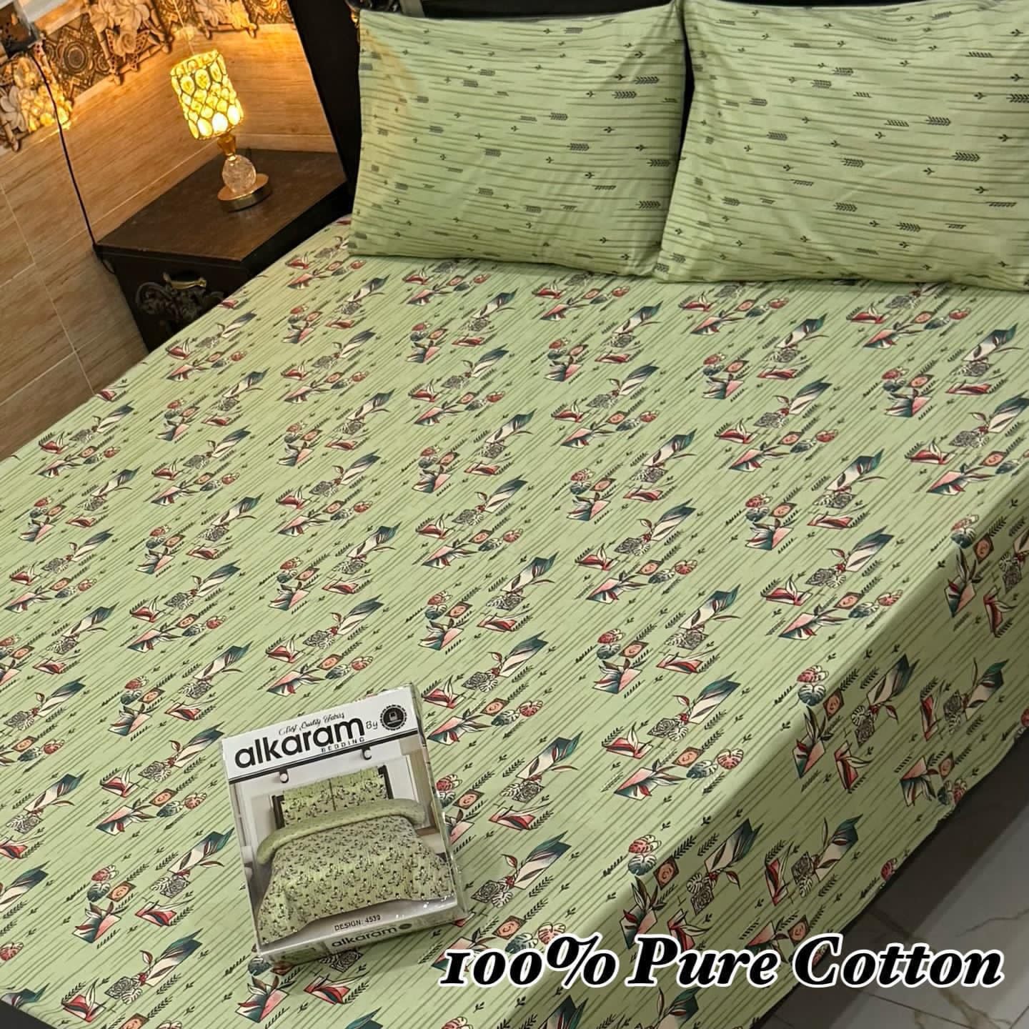 Pure cotton bedsheet